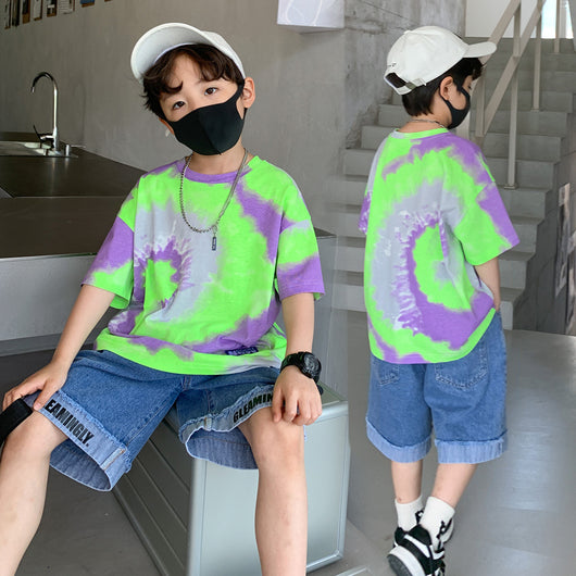 Conjunto de Playera y Shorts Holgados para Niño - Image 16