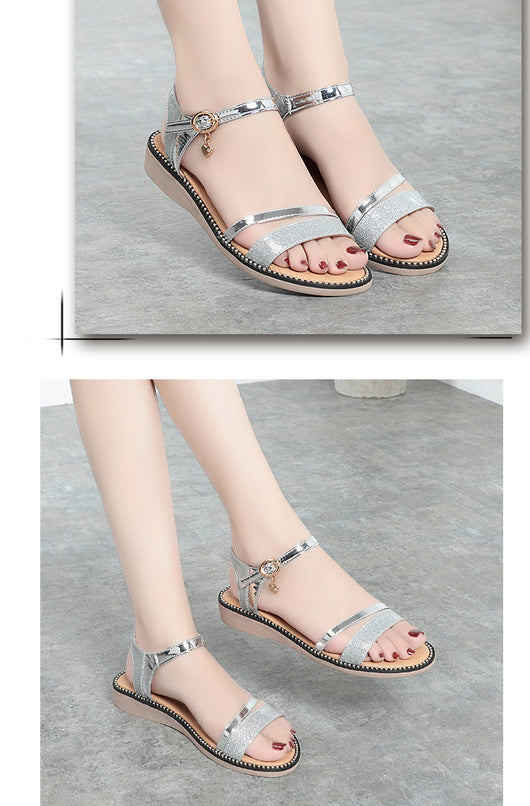 Sandalias Planas Antideslizantes con Suela Suave - Cómodas y Versátiles - Image 17