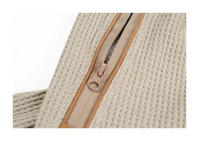Pantalones Casuales Micro Acampanados con Textura Waffle - Image 20