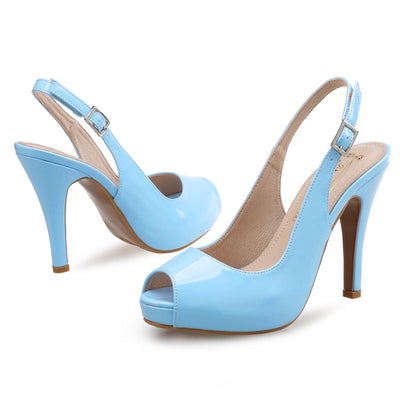 Sandalias Stiletto Nude de Tacón Alto para Mujer - Image 13
