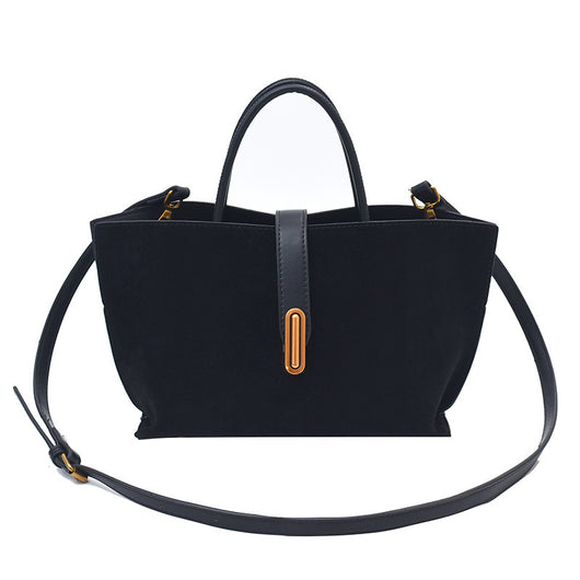 Bolso Bucket de Cuero Encerado Elegante y Portátil - Image 10
