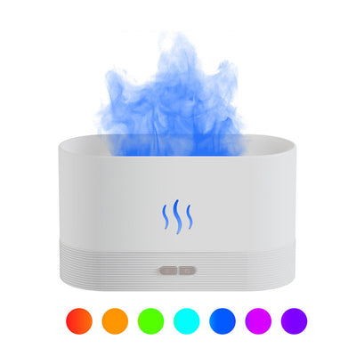 Difusor Aromático con Luz de Llama y Humificador de Niebla sin Agua - Image 17