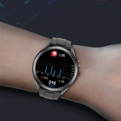 Reloj Inteligente W10 con Monitoreo de Temperatura y ECG
