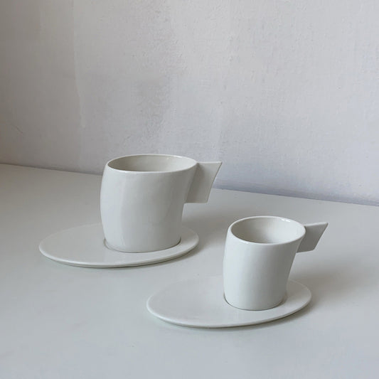 Set de Tazas de Cerámica para Café - Combinación de Tamaños