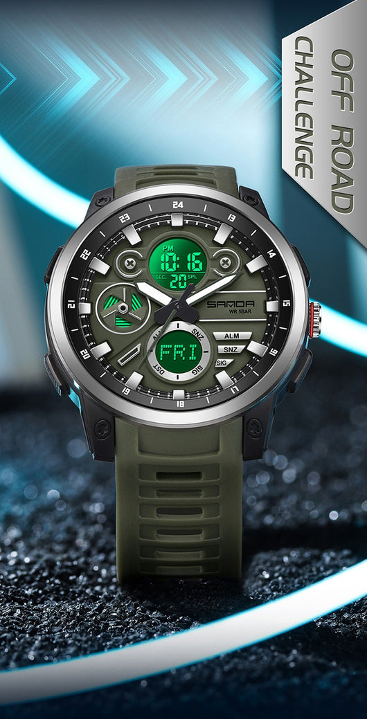 Reloj Deportivo Multifuncional Resistente al Agua con Alarma y Recordatorios - Image 34