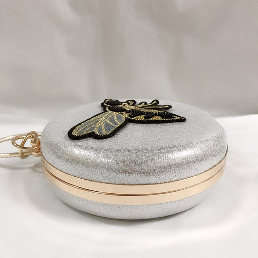 Cartera de Fiesta con Abalorios y Bordado de Abeja - Image 30