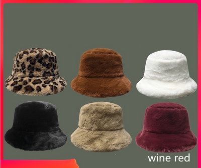 Gorro Pescador Leopardo Retro Cálido para Mujer - Image 6
