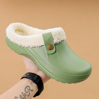 Pantuflas de Algodón con Forro Polar para Hombre - Image 8