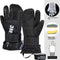 Guantes de Esquí Kevlar Tres Dedos Impermeables y Resistentes