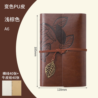 Cuaderno de Viaje Hojas Sueltas Vintage - Diario Creativo Zhiqiu - Image 63