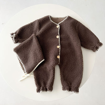 Mono Estilo Western para Bebé con Forro Polar - Enterizo Largo Acogedor - Image 6