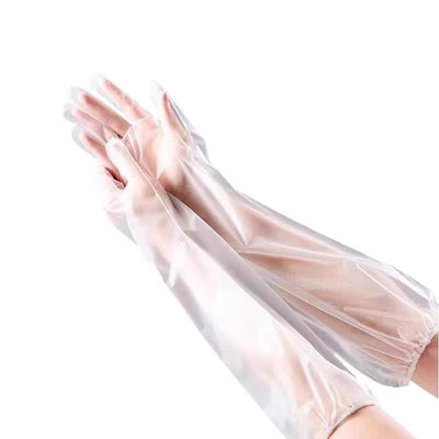 Guantes Desechables Extendidos Impermeables para Cocina y Limpieza - Image 5