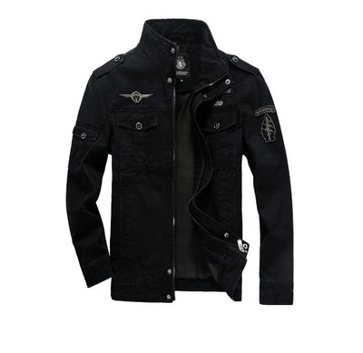 Chaqueta Cargo Militar Hombre Talla Grande Casual - Image 15