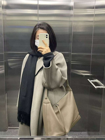 Bolso Hobo Grande MYTASTE - Cartera de Diseñador para Mujer con Correa de Hombro - Image 18