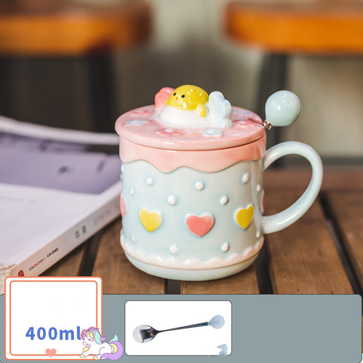 Taza de Café con Tapa, Cuchara y Caja de Regalo - Image 15