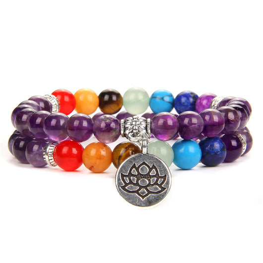 Pulsera de Chakras con Piedras Energéticas para Yoga y Meditación - Image 11