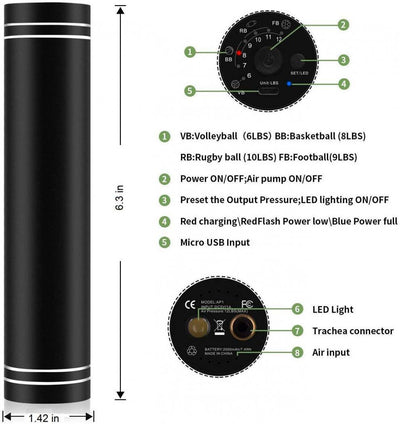 Balón de Fútbol Inflable Eléctrico con Carga USB - Image 5