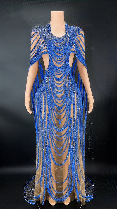 Vestido de Noche Elegante con Lentejuelas Brillantes - Image 14