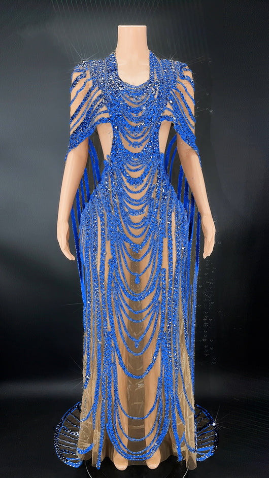 Vestido de Noche Elegante con Lentejuelas Brillantes - Image 14