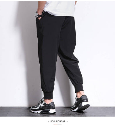 Pantalón Deportivo Plus Size Hombre Transpirable con Cintura Ajustable - Image 15