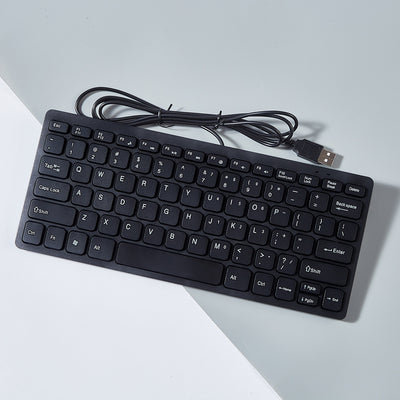 Teclado USB Compacto Silencioso para Computadora de Escritorio y Portátil - Image 7