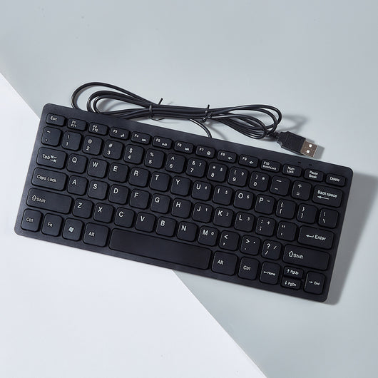 Teclado USB Compacto Silencioso para Computadora de Escritorio y Portátil - Image 7