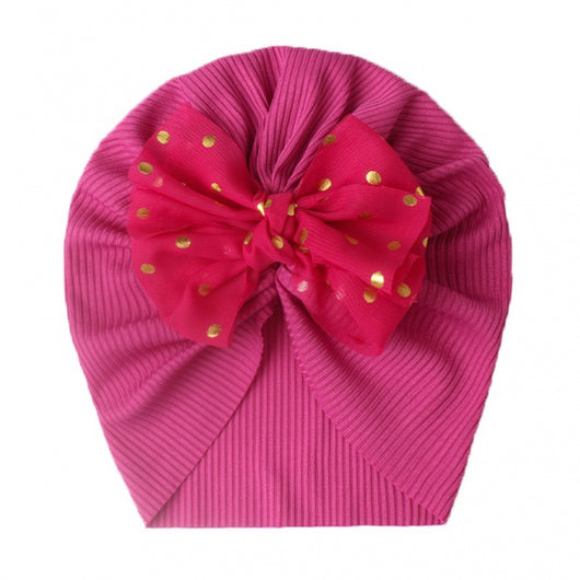 Gorro Infantil con Moño - Diseño Acogedor Baotou - Image 11