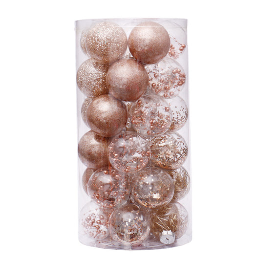 Set de Esferas Navideñas Transparentes con Colgante - Image 10