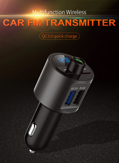 Transmisor FM Bluetooth con Carga Rápida para Auto BT56 - Image 13