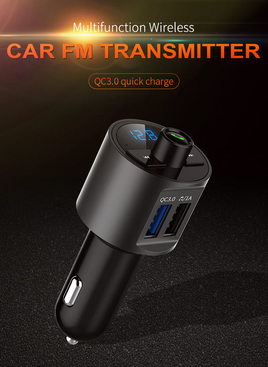Transmisor FM Bluetooth con Carga Rápida para Auto BT56 - Image 13