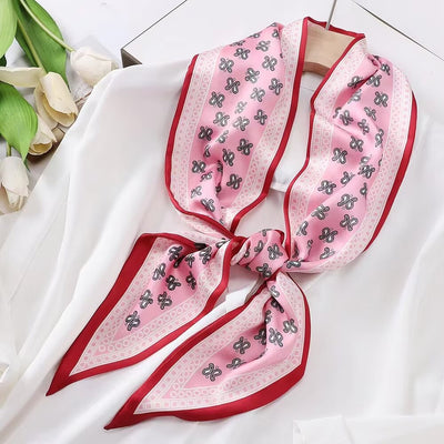 Pañuelo Decorativo Largo Estilo Coreano Lujo Ligero para Cabello Verano - Image 16