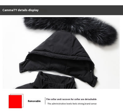 Abrigo Acolchado Premium con Cuello de Piel - Cálido y Resistente al Frío - Image 25