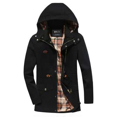Chaqueta de Algodón Estilo Militar - Image 12