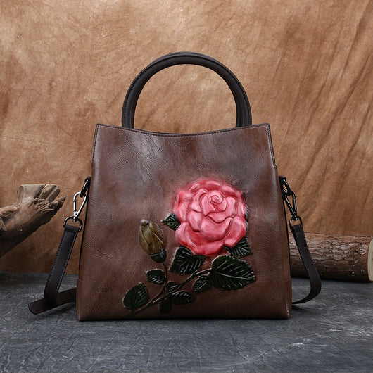 Bolso de Cuero Teñido a Mano - Image 16