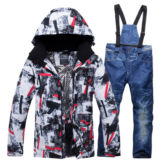 Trajes de Esquí Impermeables y Cálidos para Hombre y Mujer - Image 7