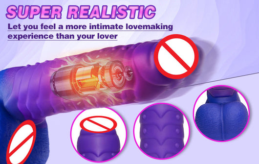 Vibrador Telescópico con Calor y Función Swing para Placer Intenso - Image 7