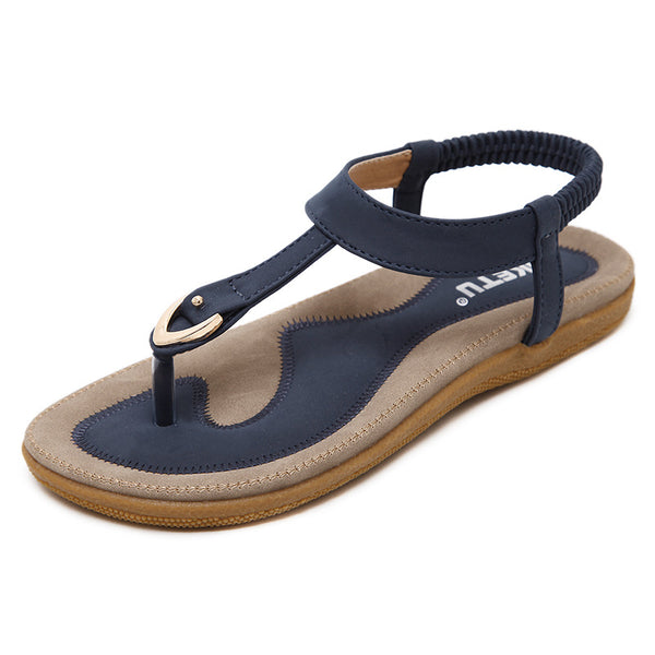 Sandalias Planas Cómodas para Mujer - Calzado Casual de Verano
