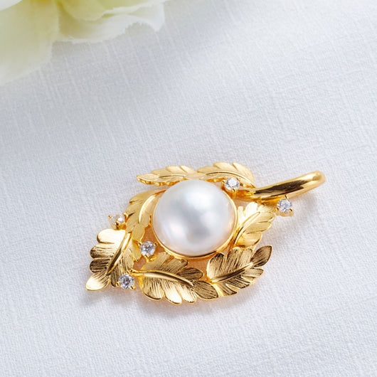 Pulsera Retro Chapada en Oro y Plata con Incrustaciones Naturales para Mujer - Image 7