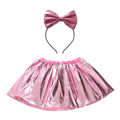 Falda Corta de Danza con Forro Integrado para Niñas - Image 4