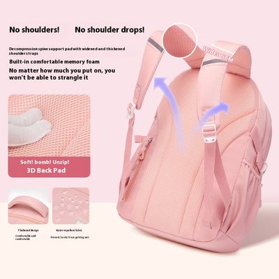 Mochila Escolar Impermeable de Tela Oxford para Niños - Image 4