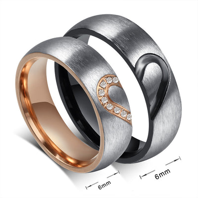 Anillo de Diamante Micro para Parejas - Diseño Elegante y Minimalista - Image 2