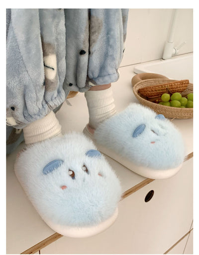 Pantuflas de Algodón con Diseño Cartoon para Estudiantes - Invierno - Image 13