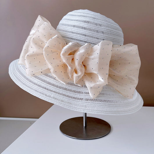 Sombrero de Paja Ligero con Protección Solar Transpirable para Mujer - Image 4