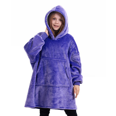 Sudadera con Capucha Mujer Doble Capa Franela Casual - Image 27