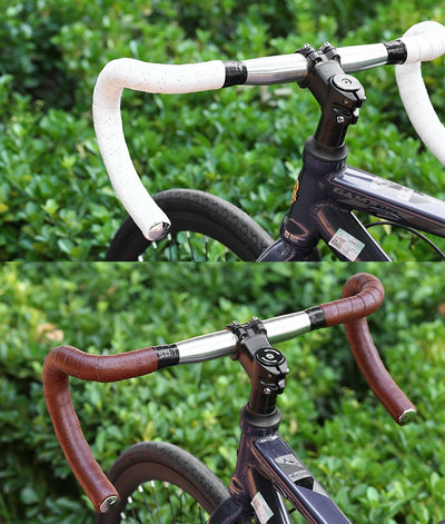 Cinta de Manillar para Bicicleta de Ruta con Textura Cuero PU Perforada - Image 12