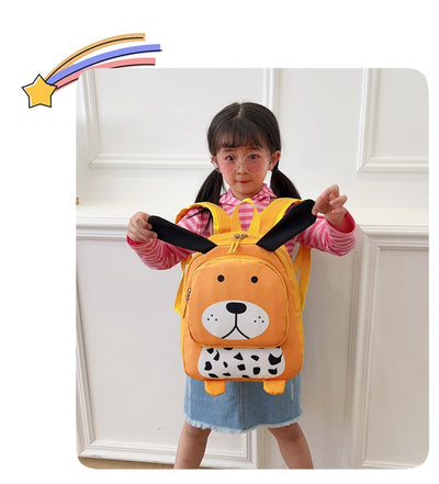 Mochila Escolar Infantil Animales Macaron - Diseño Adorable y Funcional - Image 39