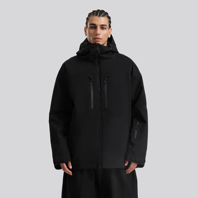 Chaqueta Esquí Hombre Impermeable Transpirable Corte Holgado con Cierre - Image 10
