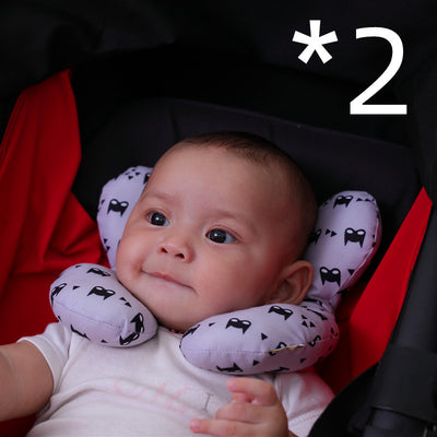 Almohada de Viaje Protectora para Bebé - Soporte en Forma de U para Auto - Image 47