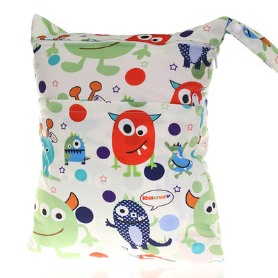 Bolsa de Pañales con Estampado Digital y Doble Bolsillo - Image 2