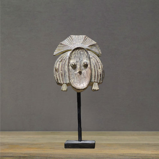 Máscara Decorativa Nórdica en Resina - Joya Artesanal para el Hogar - Image 14